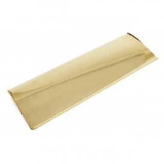 Polished Brass Letterplate Cover - Large