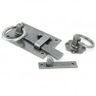 Pewter Cottage Latch - Left Hand