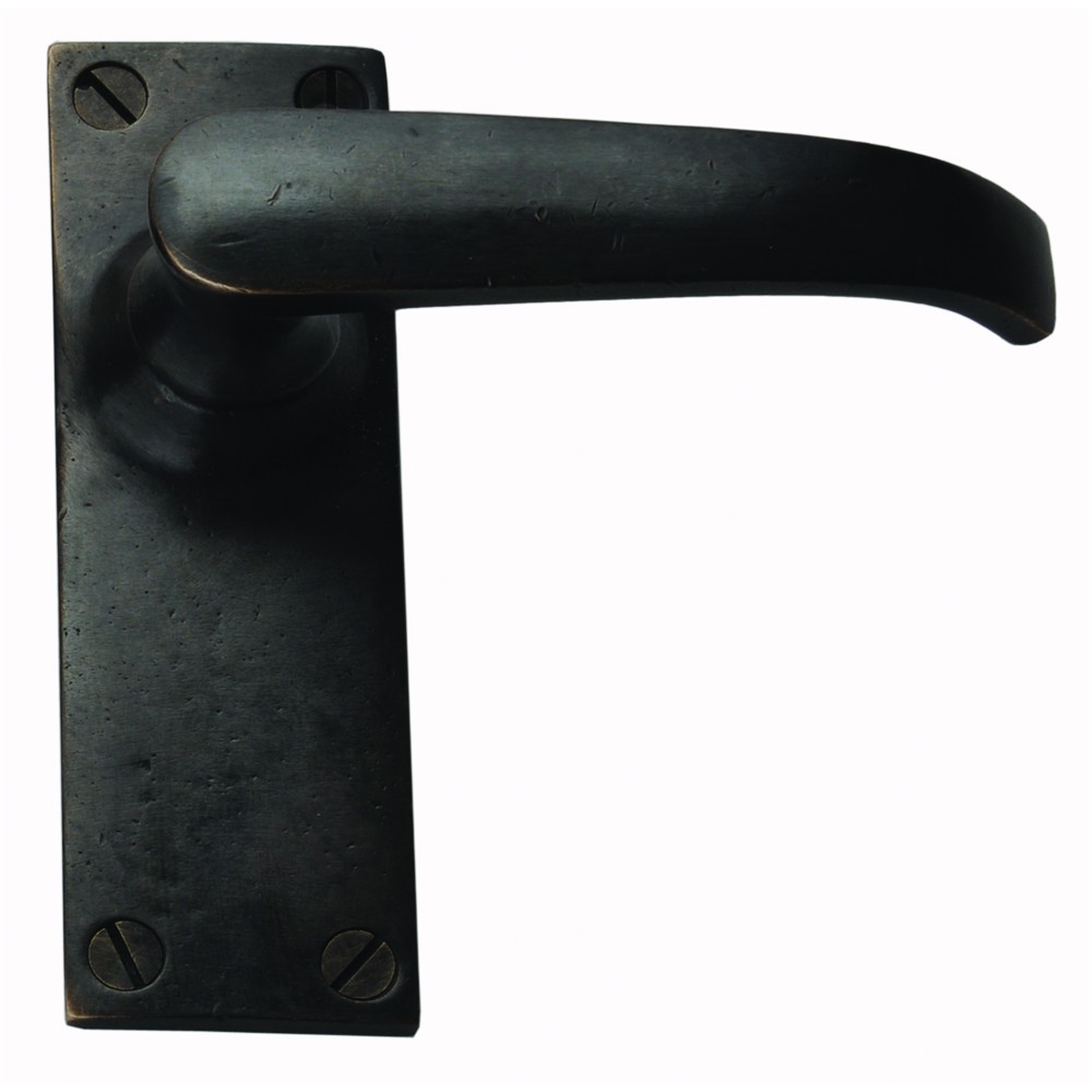 Lever Latch Set Dark Bronze