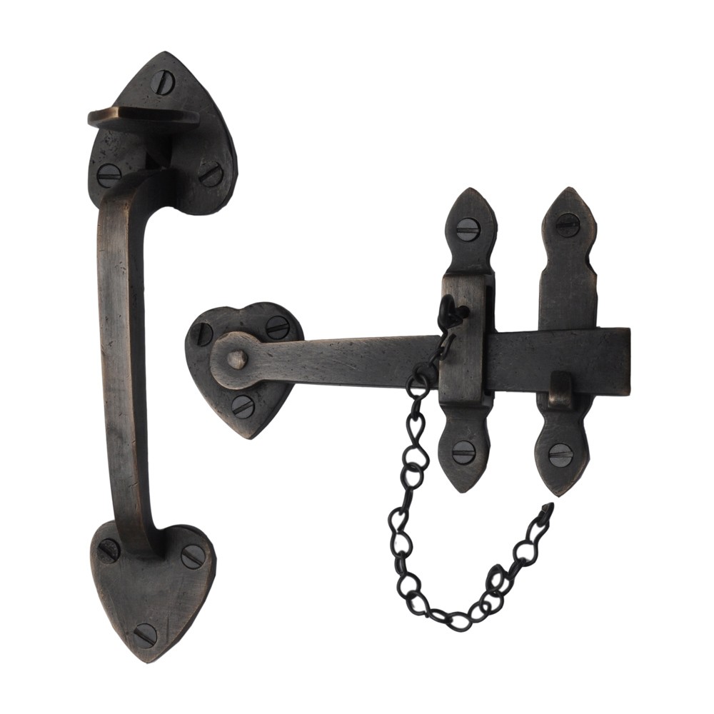 Traditional Thumb Latch Dark Bronze