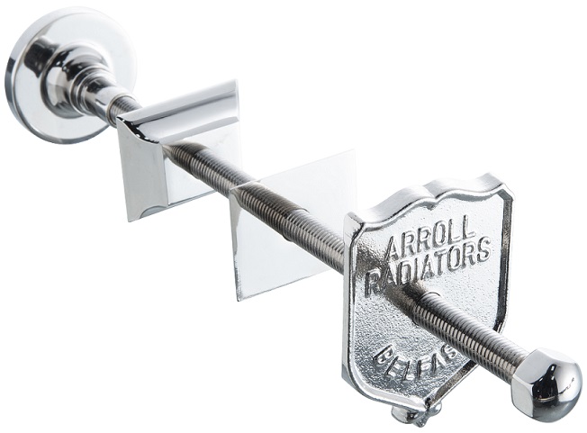 Arroll Luxury radiator Wall bracket brushed Nickel