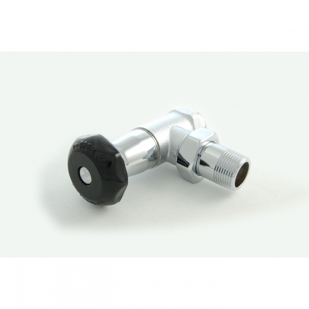 Chrome Old School Radiator Valves 3/4 inch