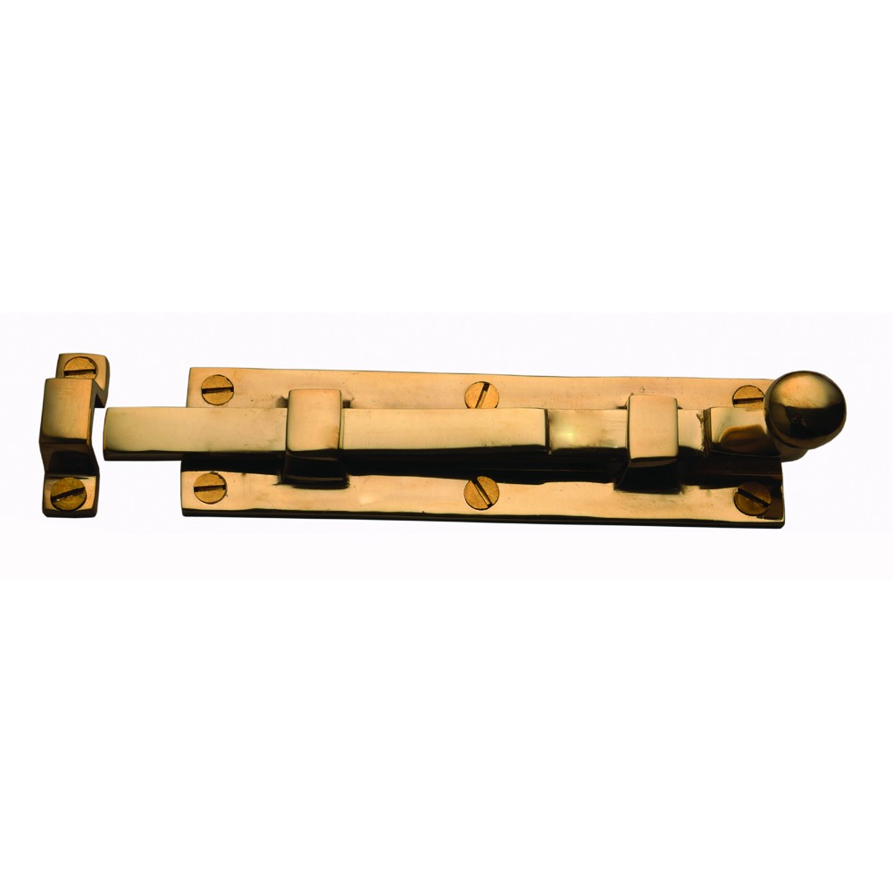 Door Bolt Straight Brass