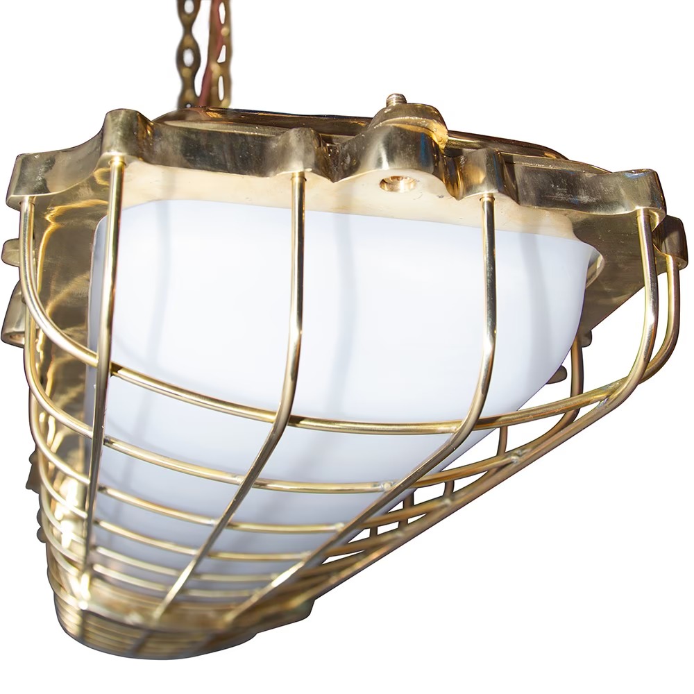 Warwick Brass Industrial Strip Large Pendant Light - The Statement ...