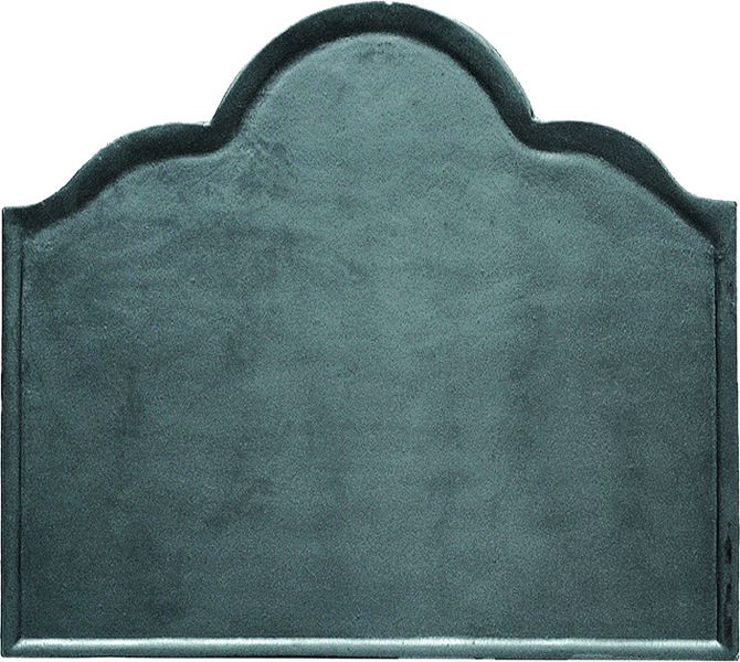 Plain Twist Cast Iron Fire Backs