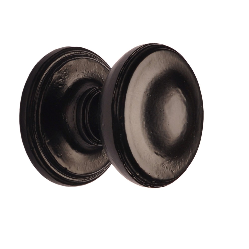 Cardea Black Centre Door Knob