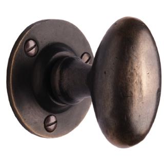 Cardea Bronze Oval Knobs