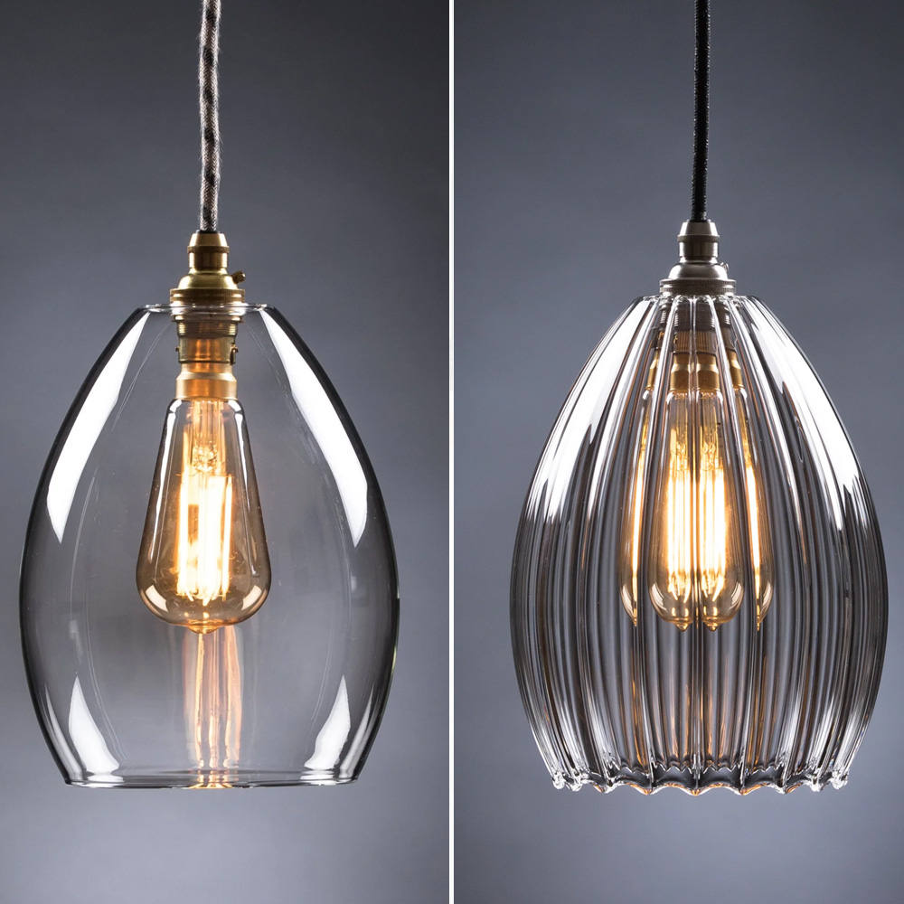Jules Medium 5 Mixed Clear Cluster Light