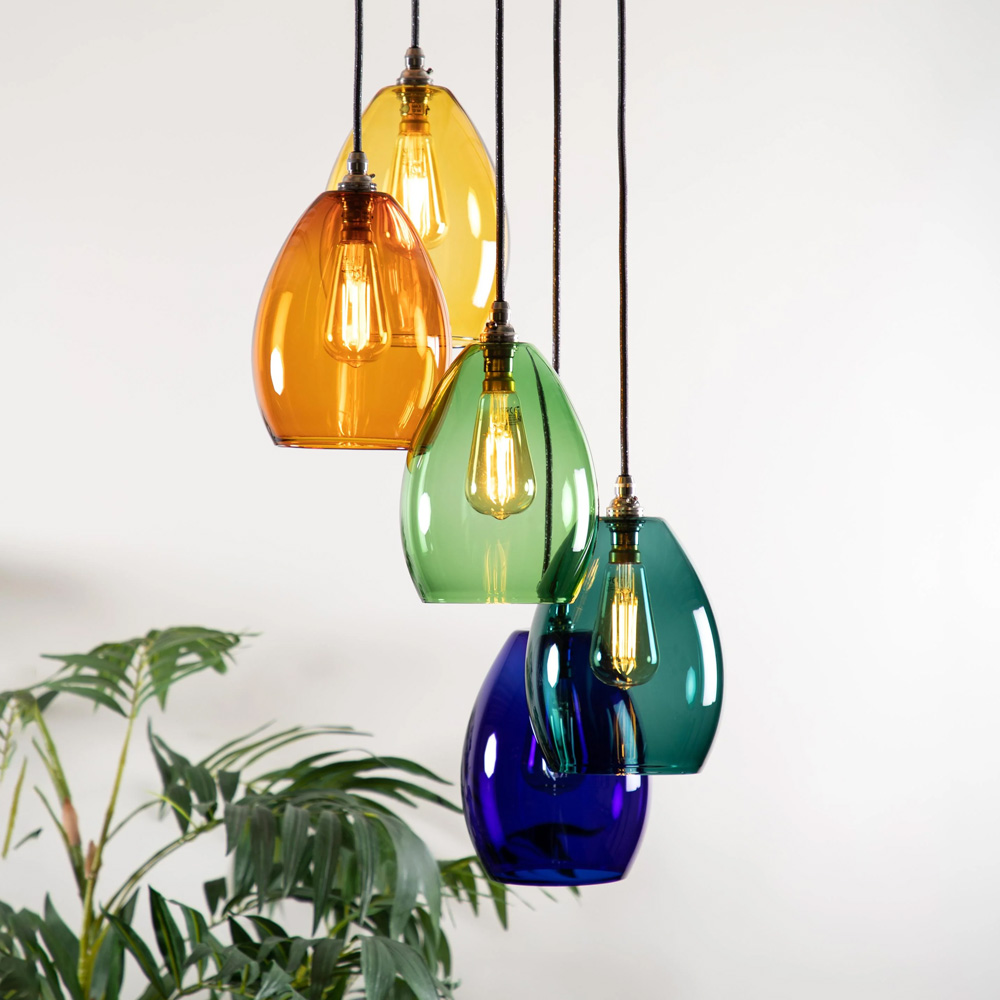 Jules Medium 5 Colour Cluster Light