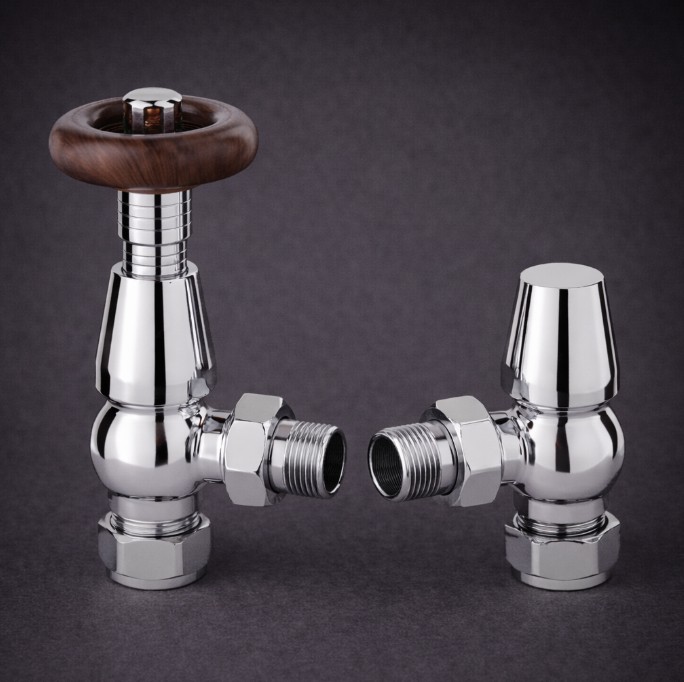 Marlborough Chrome TRV Radiator Valves (Pair)