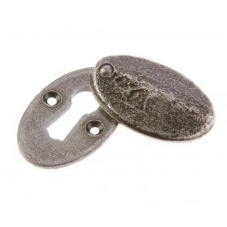 Ludlow Pewter Oval Covered Escutcheon