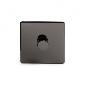 Black Nickel 1 Gang 2 Way Trailing Edge Dimmer