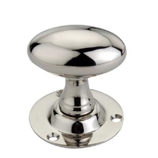 Polished Nickel Oval Door Knob