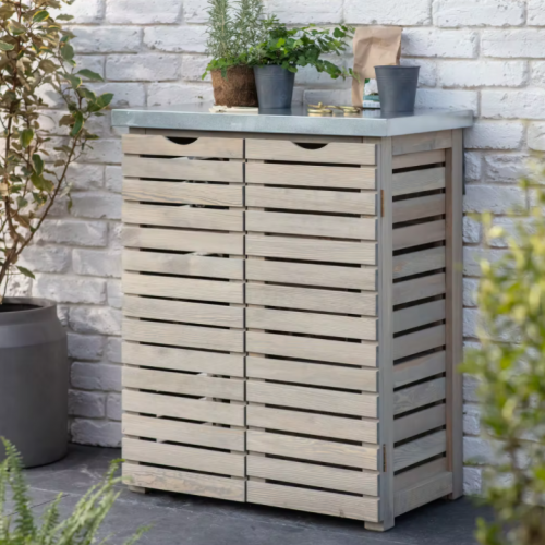 Aldsworth Slatted Storage Unit - Spruce