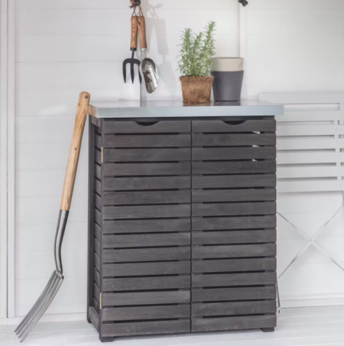 Moreton Slatted Storage Unit - Spruce