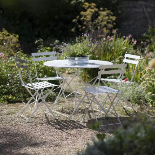 Rive Droite Bistro Set, Large in Chalk