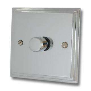 Edwardian Polished Chrome Dimmer Switch