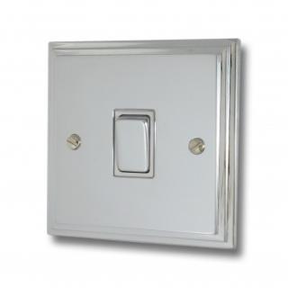 Edwardian Polished Chrome Rocker Switches