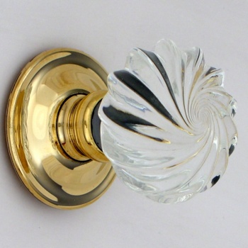 Viennese Glass Door Knobs