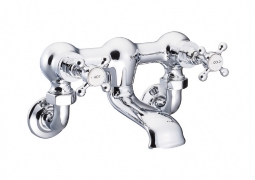 Wall Mounted Bath Filler - Chrome