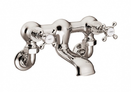 Wall Mounted Bath Filler - Nickel