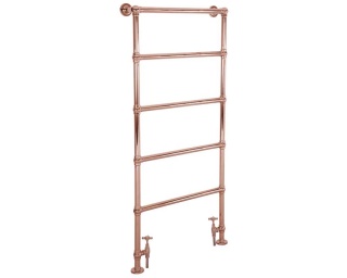 Winthorpe Traditional Towel Rail - Copper 1550mm x 600mm