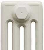 Cast Iron Radiator Finish - Parchment White