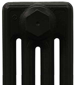 Cast Iron Radiator Finish - Satin Black